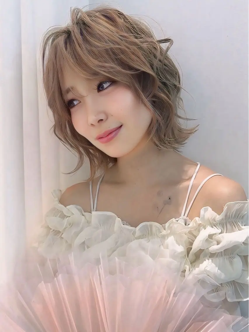ショート ボブ カット ヘアカラー Louvre Sty list/ERIKAのヘアスタイル