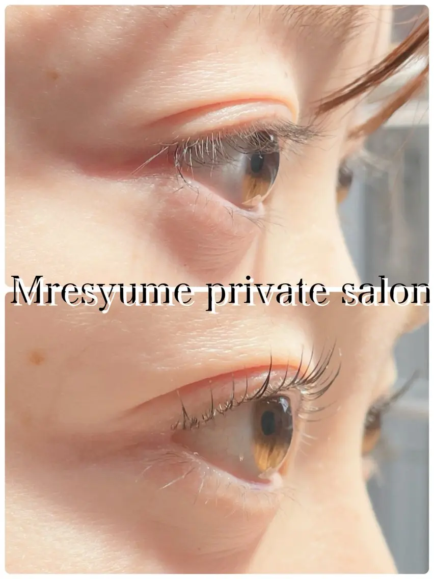 マツエク・マツパ マツパ Mresyume MAYUのマツエク・マツパデザイン