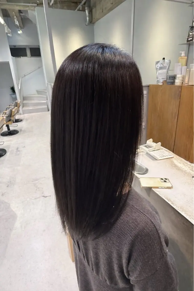 カラー ヘアカラー 辻岡 悠稀のヘアスタイル