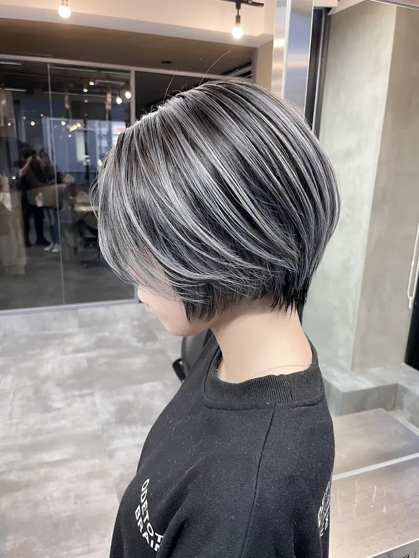 ショート カラー ヘアカラー MAI /橿原美容室のヘアスタイル