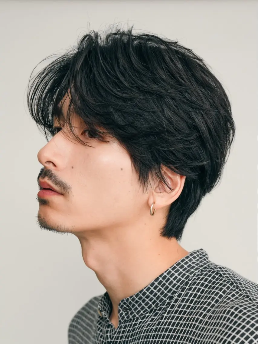 パーマ メンズ カット パーマ トリートメント 👑メンズパーマ屋 👑/栄/馬場斗生のヘアスタイル