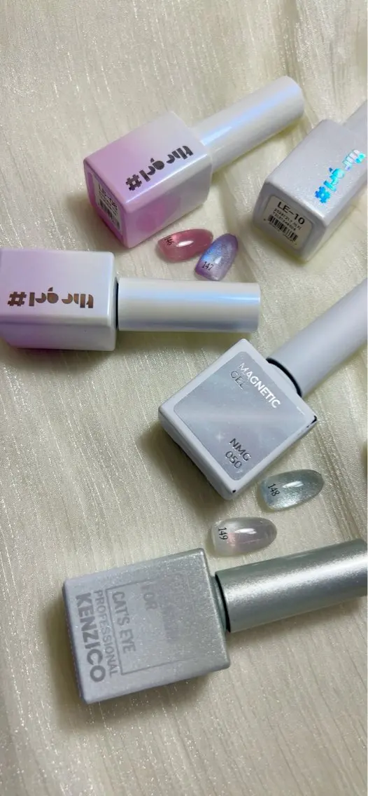 ネイル 韓国ネイル マグネットネイル ハンドネイル RYAURA NAILのネイルデザイン