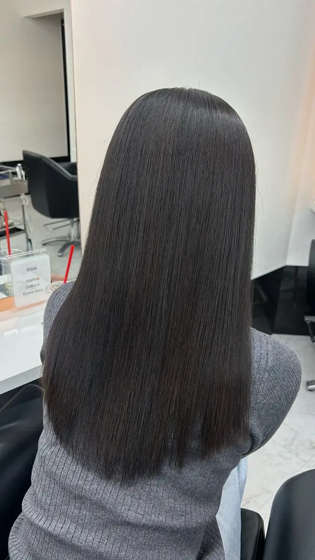 ロング 髪質改善 カット ヘアカラー トリートメント saria [ALEAP]のヘアスタイル