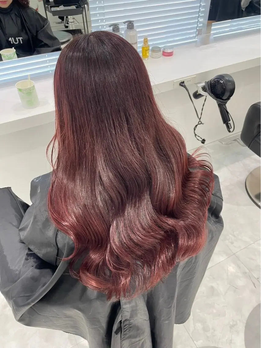 カラー 🤍ブリーチなし ブラウンhimi🤍のヘアスタイル