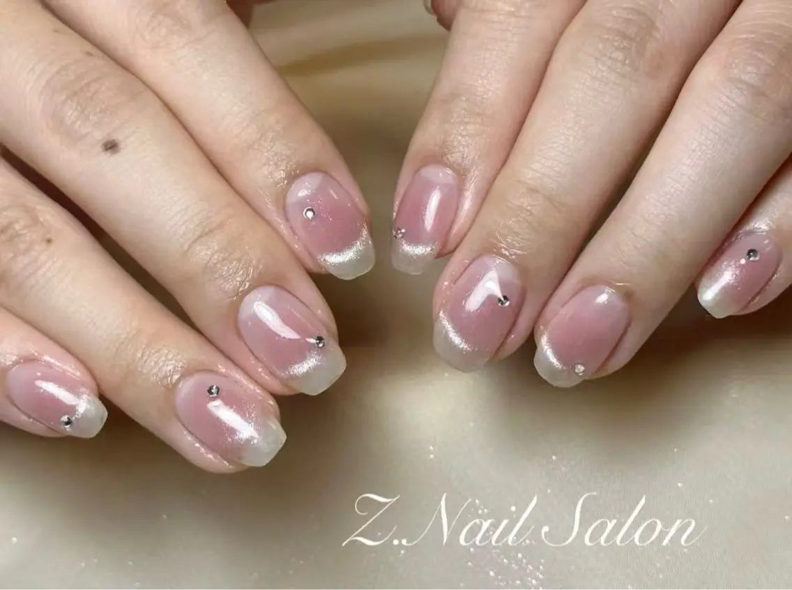 【Hand】チーク✖️マグネット★ ジェルオフ+550円の写真