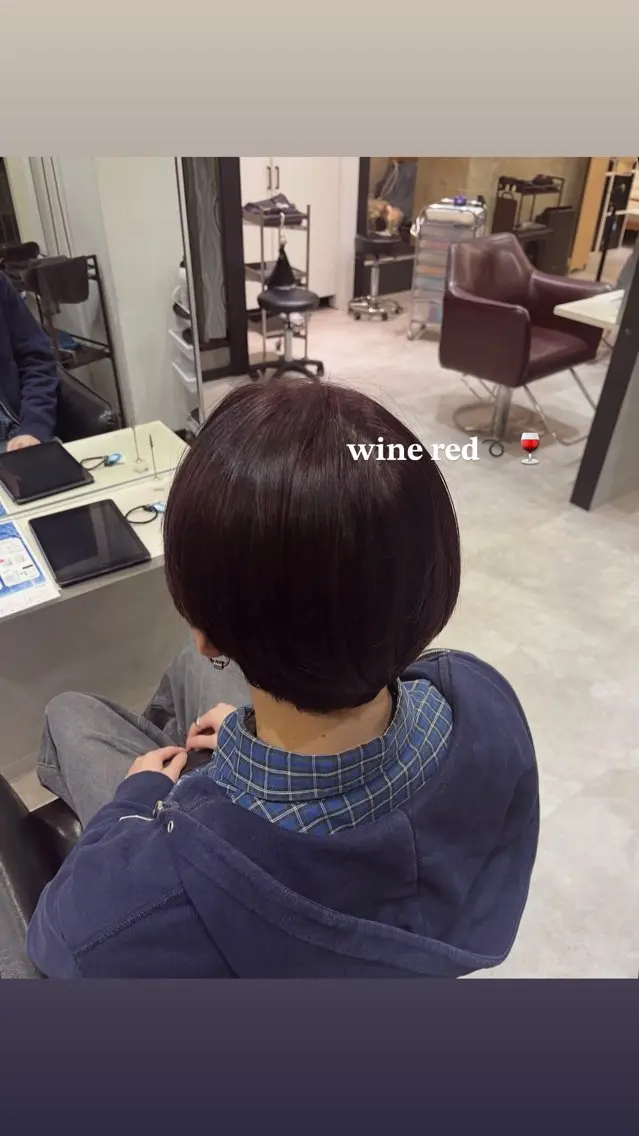 カラー NANAMI 🐈‍⬛のヘアスタイル