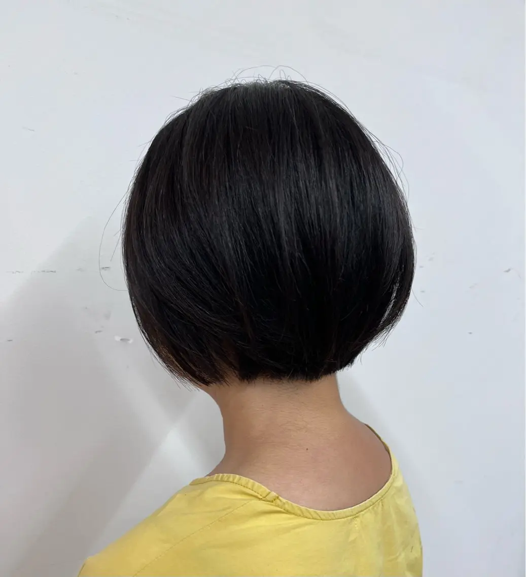 ショート ショートボブ ボブ ショートヘア 田尾 凌雅のヘアスタイル