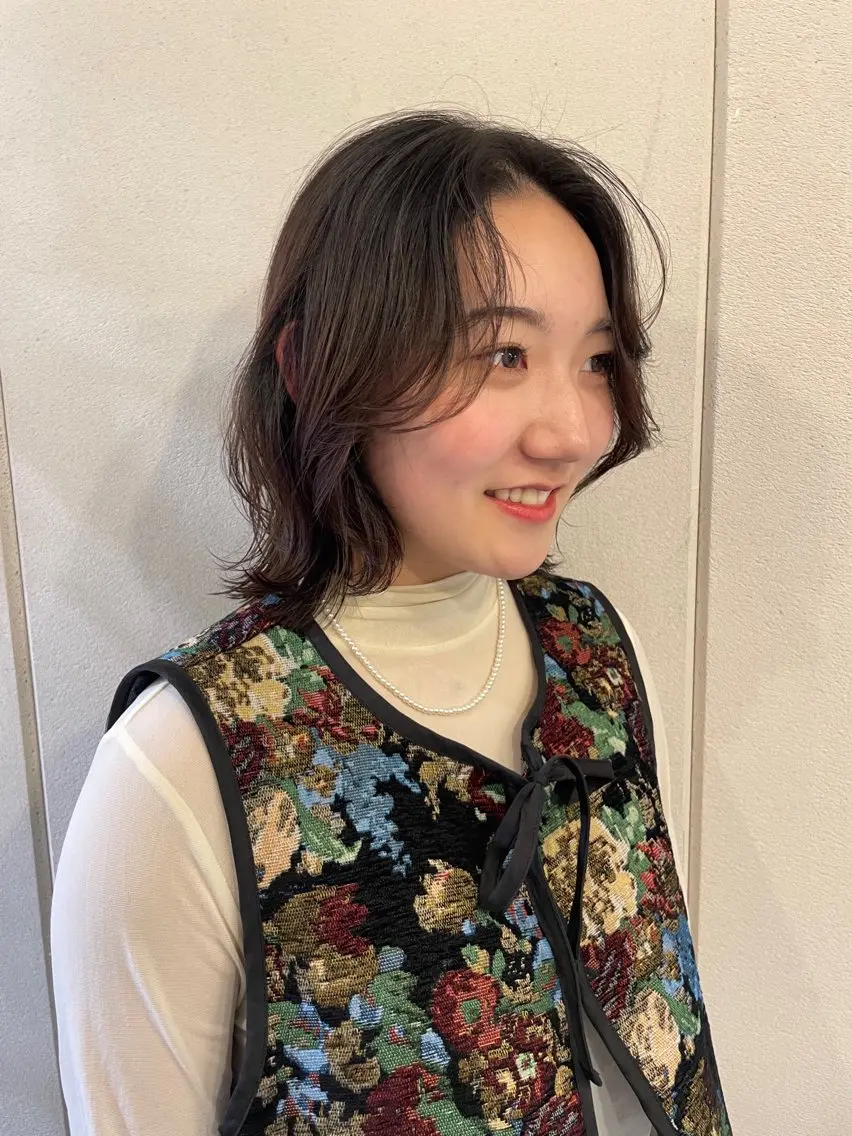 ショート ボブ 透明感カラー 🦋AYAのヘアスタイル