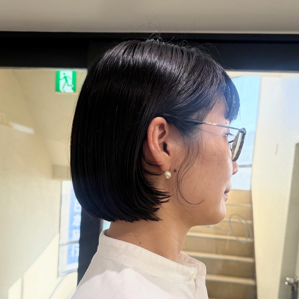 ショート カット トリートメント 暖色カラー/レイヤー スタイル みはる🌙のヘアスタイル