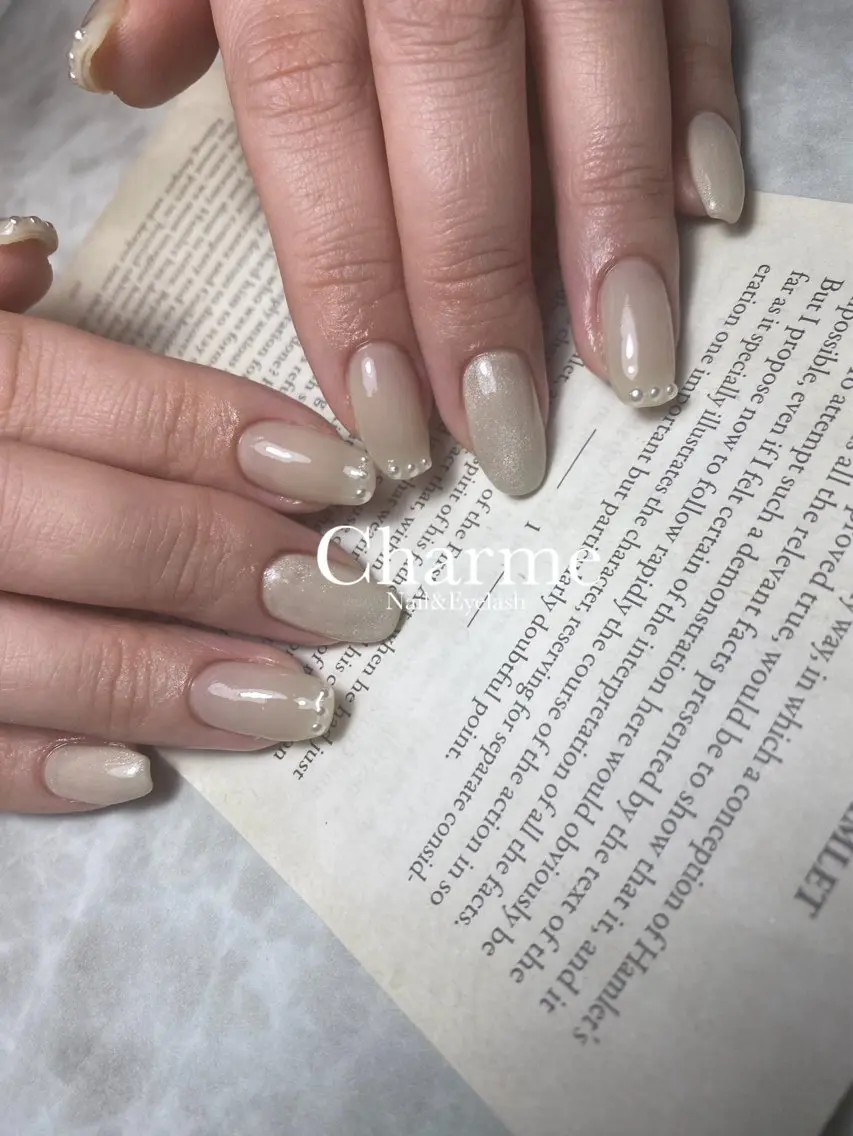 ネイル ハンドネイル 🌿Charme🌿 MAIのネイルデザイン