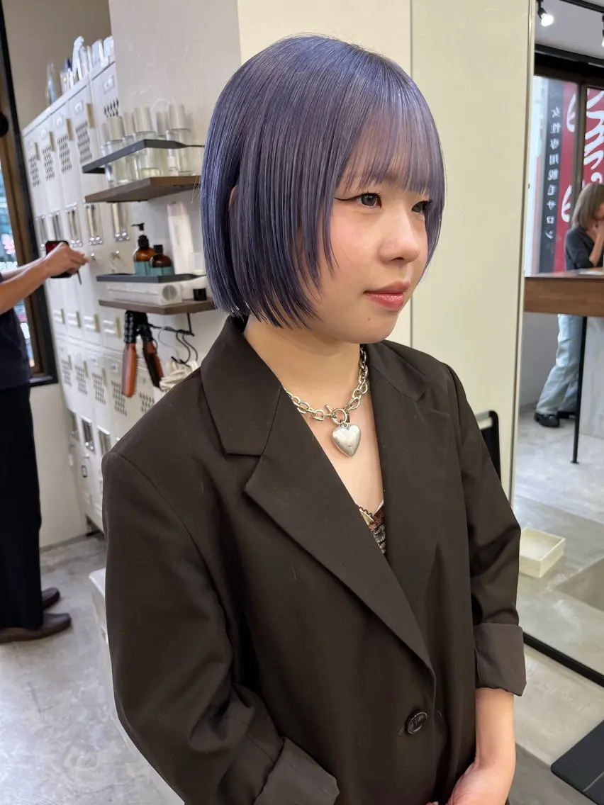 ショート カラー カット ヘアカラー トリートメント 横浜/ブリーチ/ ダブルカラー/RINのヘアスタイル
