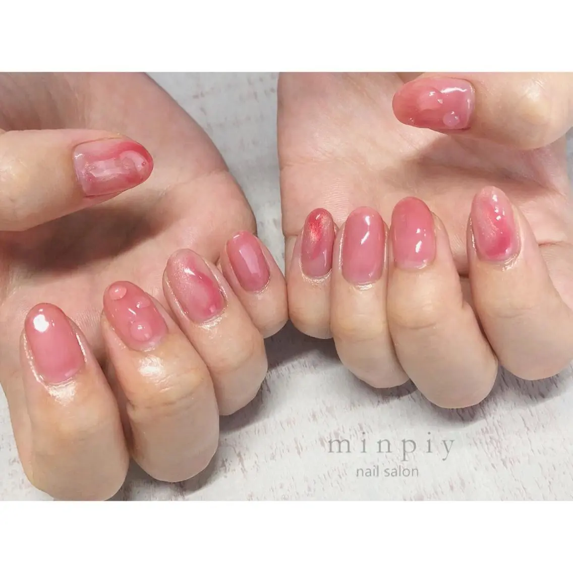 ネイル アートネイル 𖡼 yumenoのネイルデザイン
