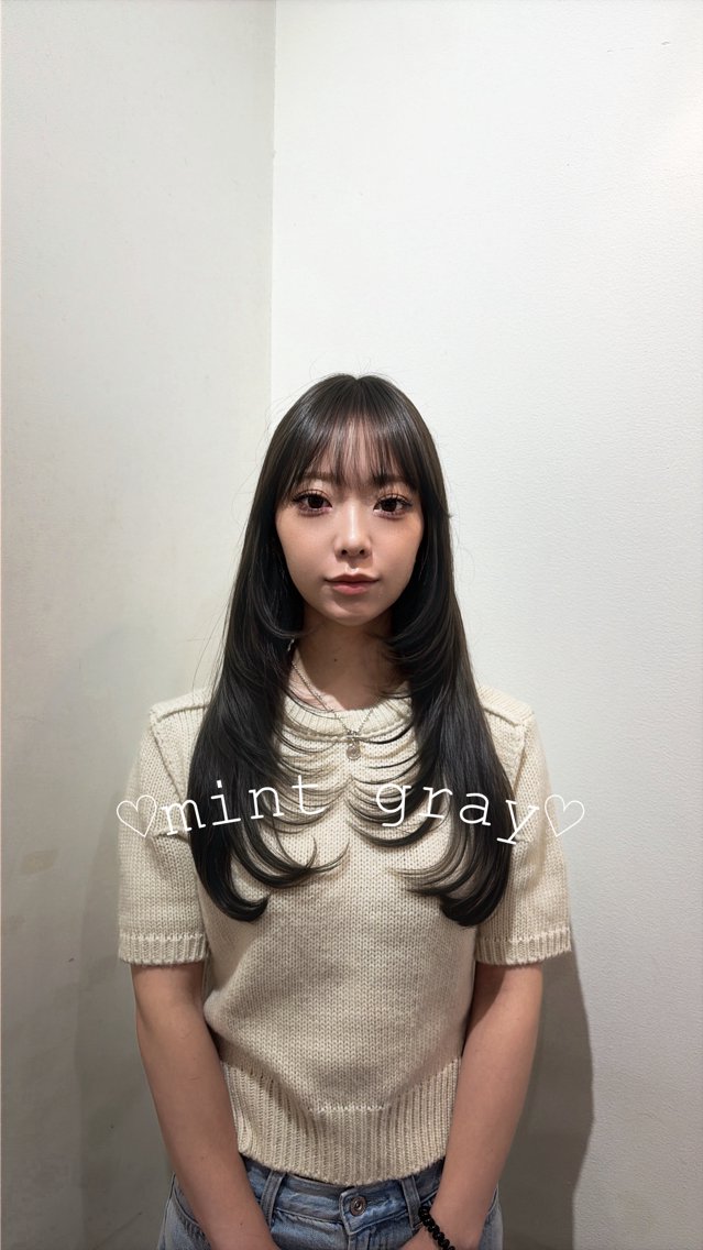 ロング カラー カット ヘアカラー トリートメント 🍒桜井 優華🍒のヘアスタイル