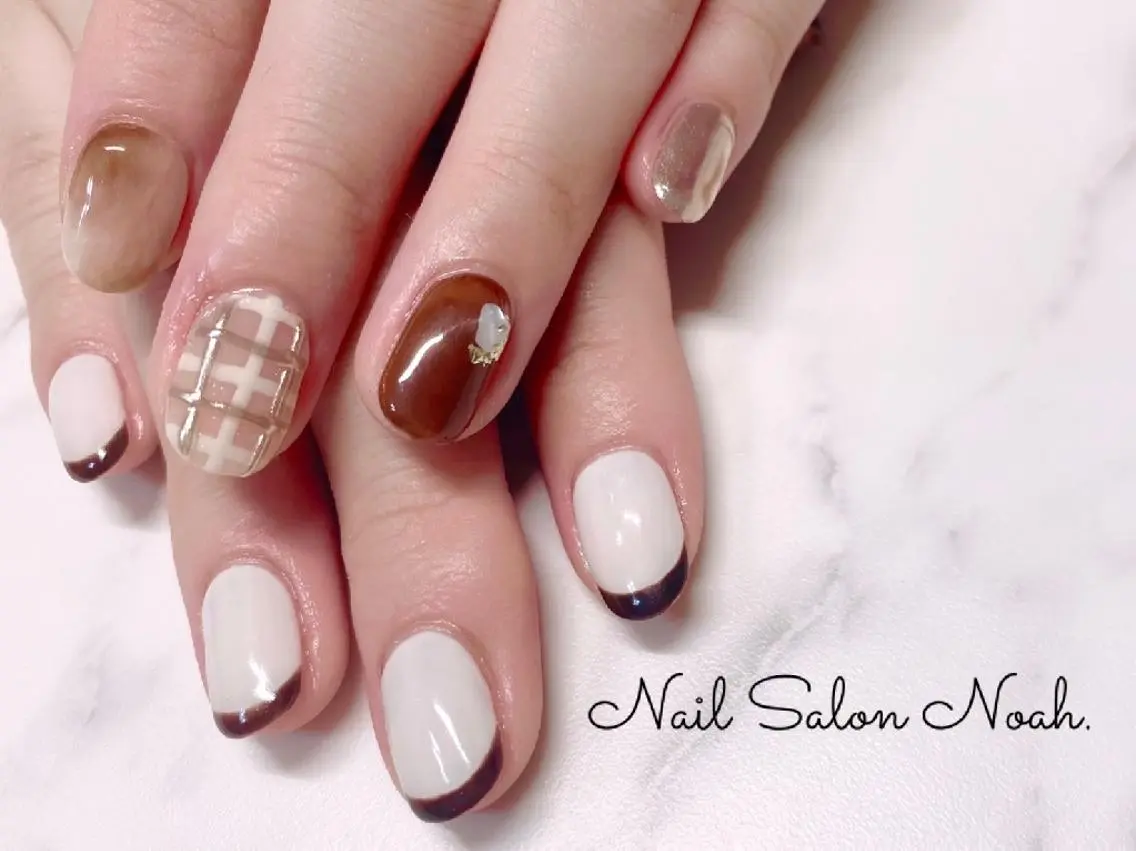 ネイル 持ち込み ハンドネイル Nail Salon Noah.のネイルデザイン