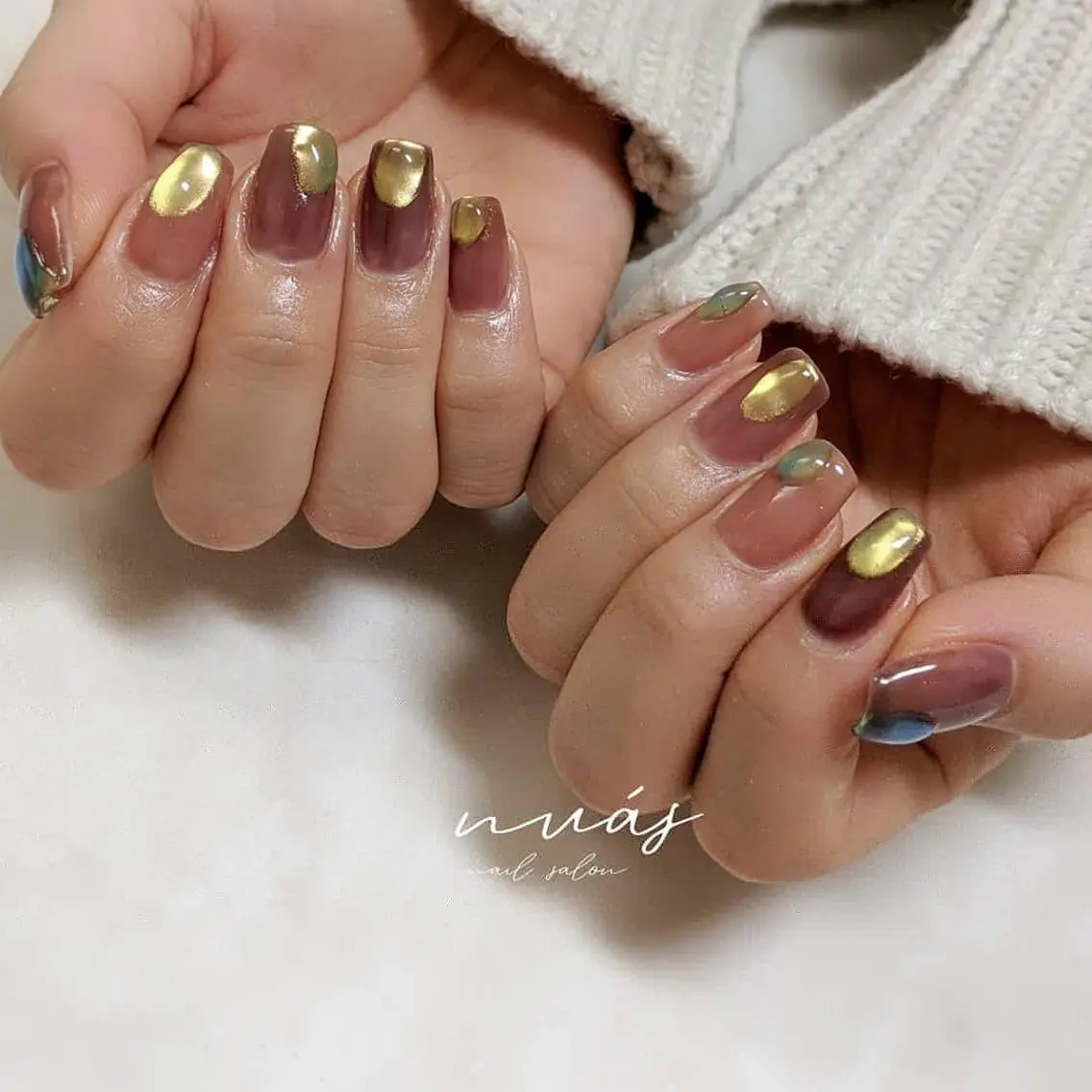 ネイル nuás ニュアーズのネイルデザイン