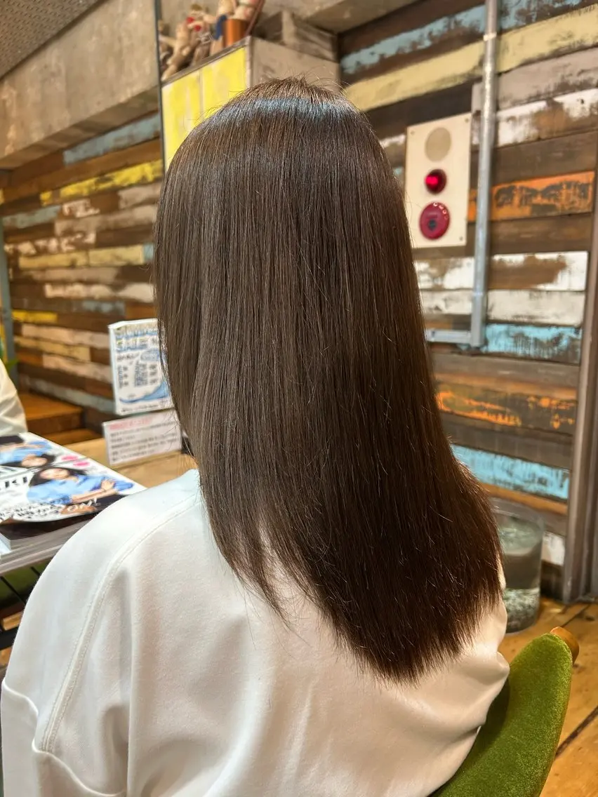ロング カット ヘアカラー 三浦義久/仙台/ レイヤーカットのヘアスタイル