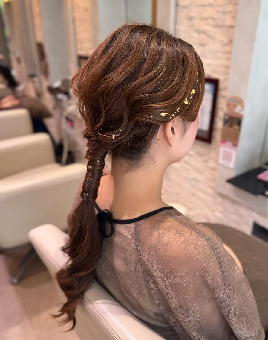 ヘアアレンジ 本多 美羽のネイルデザイン