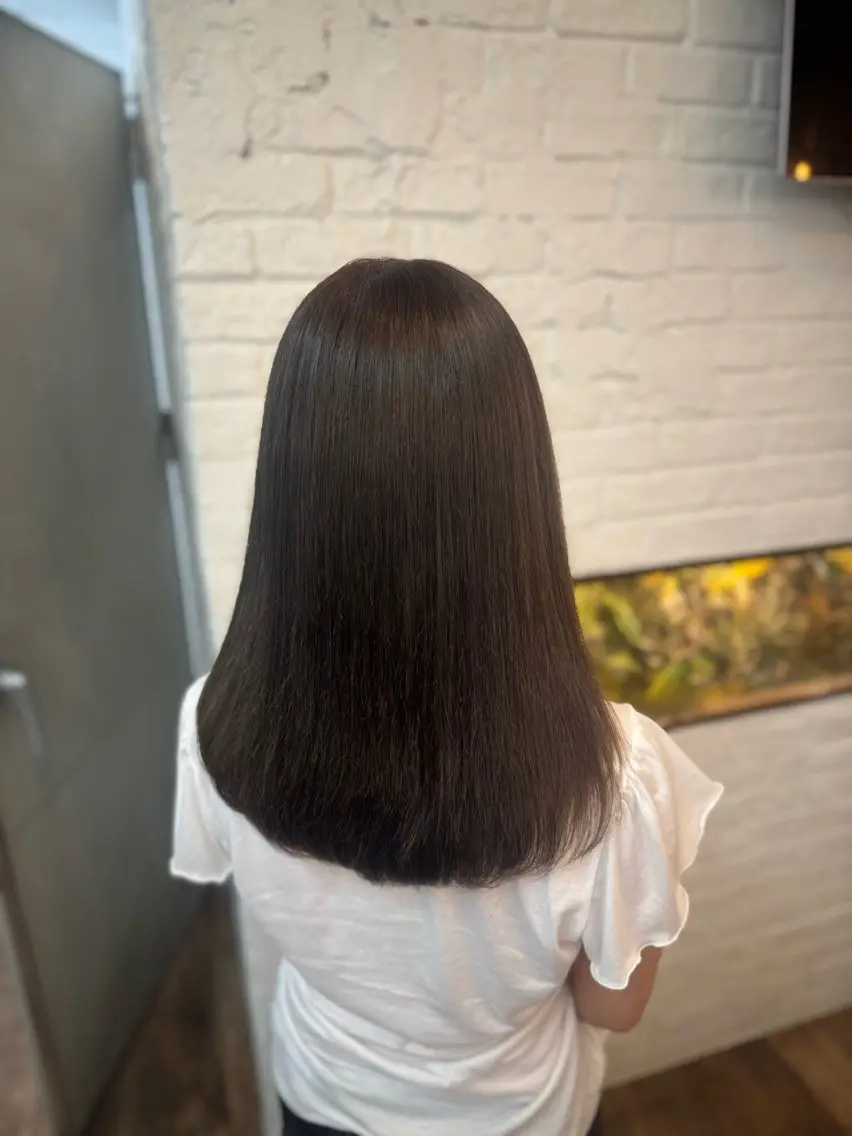 カラー ブラウンカラー 透明感カラー オリーブブラウン ヘアカラー TiffaGINZA /Momokaのヘアスタイル
