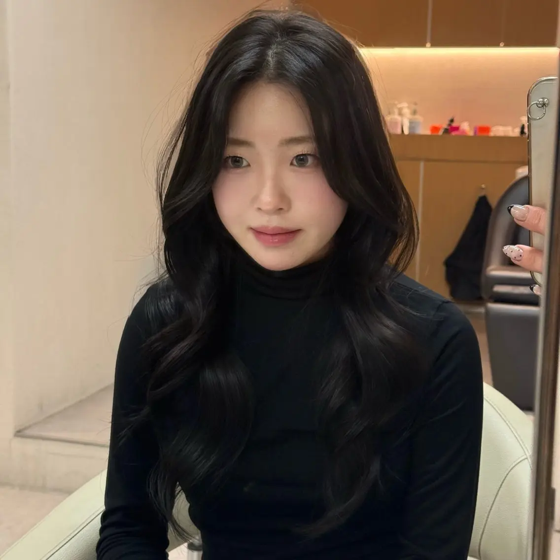 ロング カラー ヘアカラー 韓国ヘア 🇰🇷 natsukiのヘアスタイル
