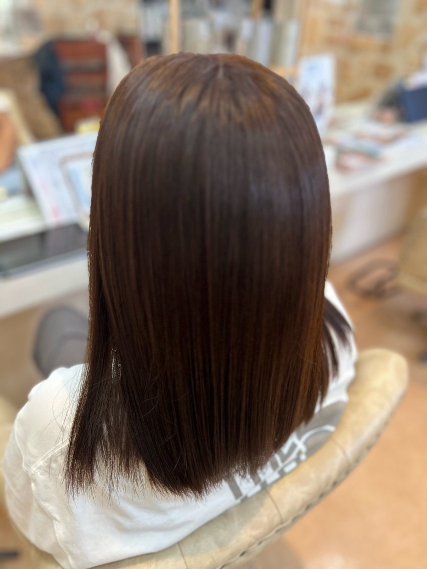 ミディアム カラー 透明感カラー 🏝️ウェーヴ佐藤店 🏝️赤堀結伍のヘアスタイル