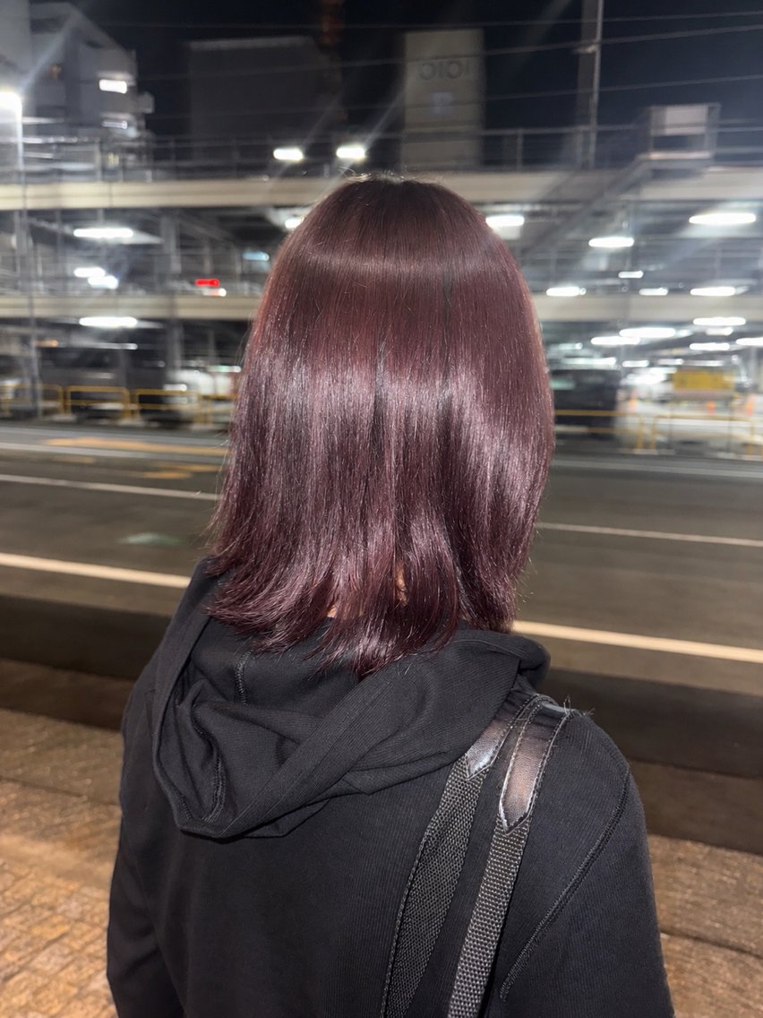 ミディアム ヘアカラー SHIZU ❄️⋆.˚のヘアスタイル