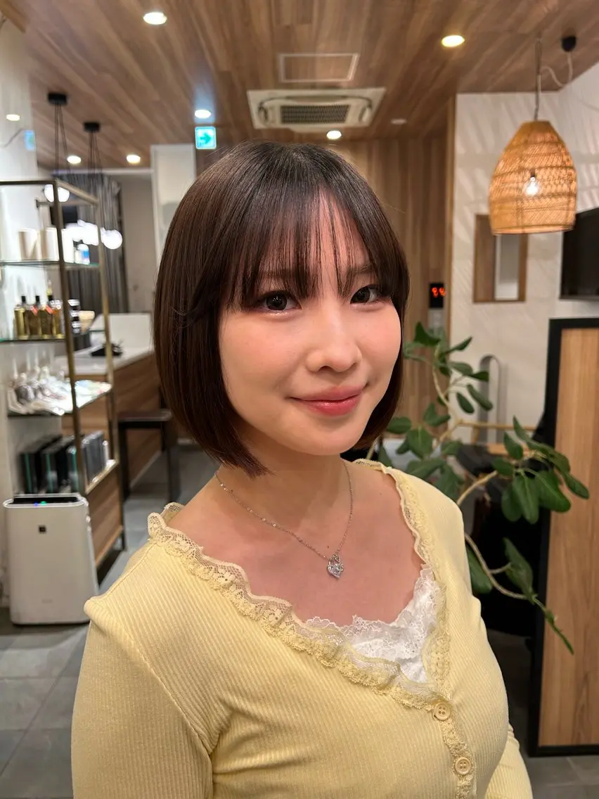 ショート ボブ ボブ/ショートボブ/ 金田駿之介のヘアスタイル