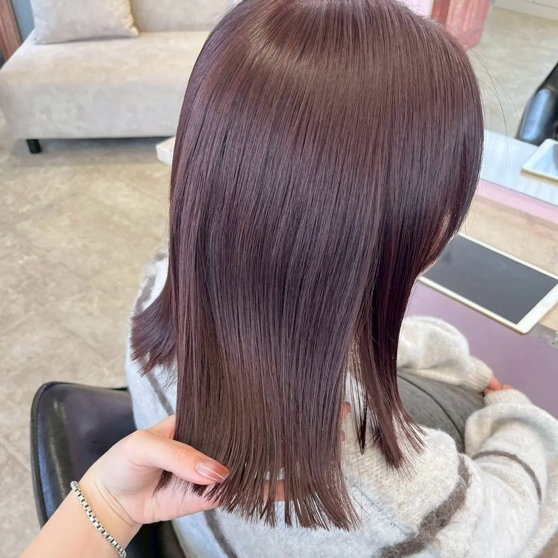 カラー ヘアカラー yua 【 MATTY 】のヘアスタイル