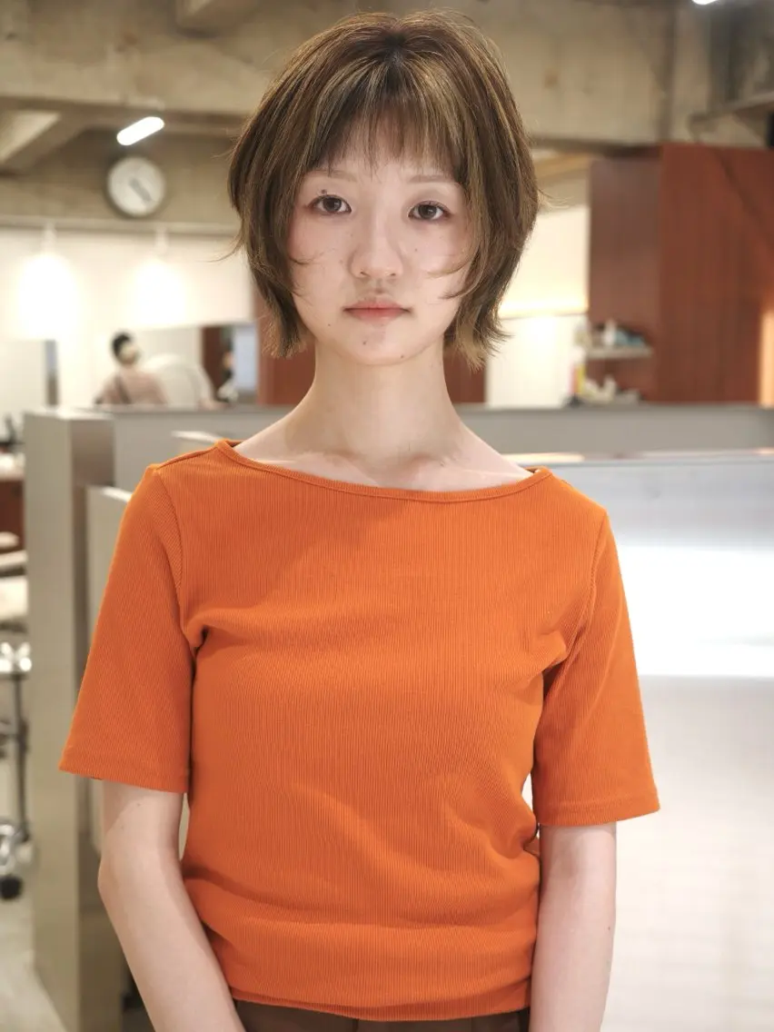 ショート カット (𝐡)𝐰𝐢𝐦 𝐲𝐮𝐧𝐚のヘアスタイル