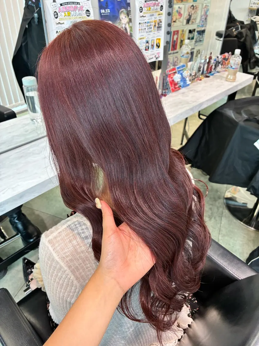 カラー ヘアカラー オタク美容師/渋谷 🍒ダブルカラーのヘアスタイル
