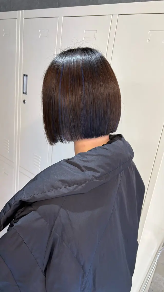 ショート ヘアカラー トリートメント 立川ハイトーン💫 Minoriのヘアスタイル