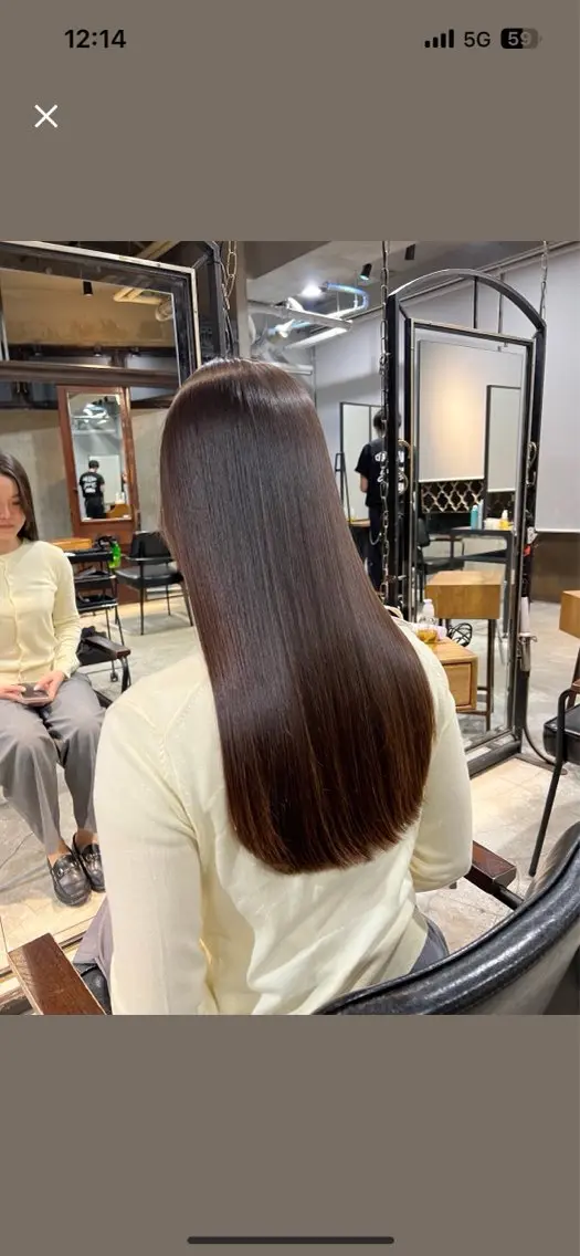 ロング カラー ヘアアレンジ カット ヘアカラー 縮毛矯正 トリートメント レイヤー/艶髪矯正 🪐takushiのヘアスタイル