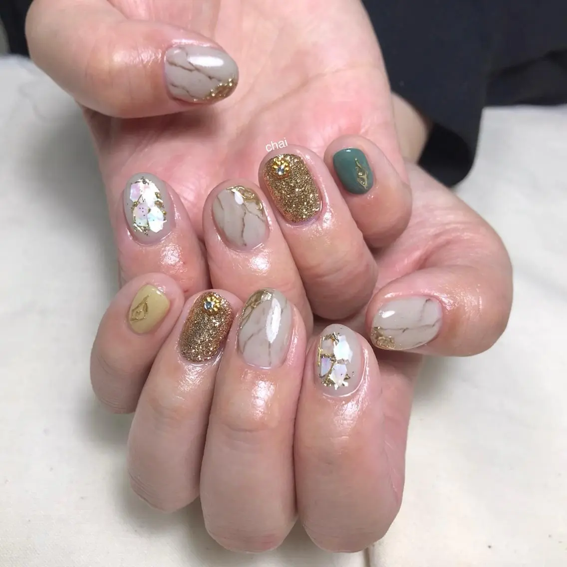 ネイル ハンドネイル chai nail _ai📍鶴橋/桃谷のネイルデザイン