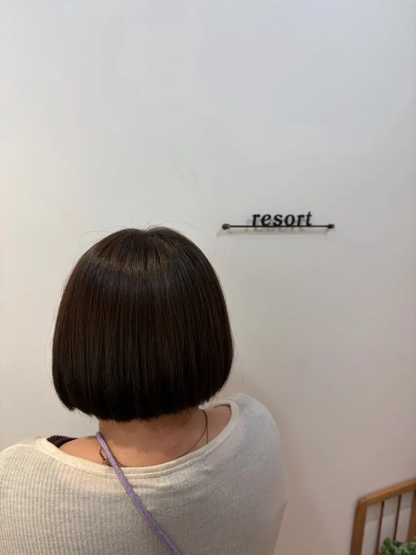 ショート 北川 智花のヘアスタイル