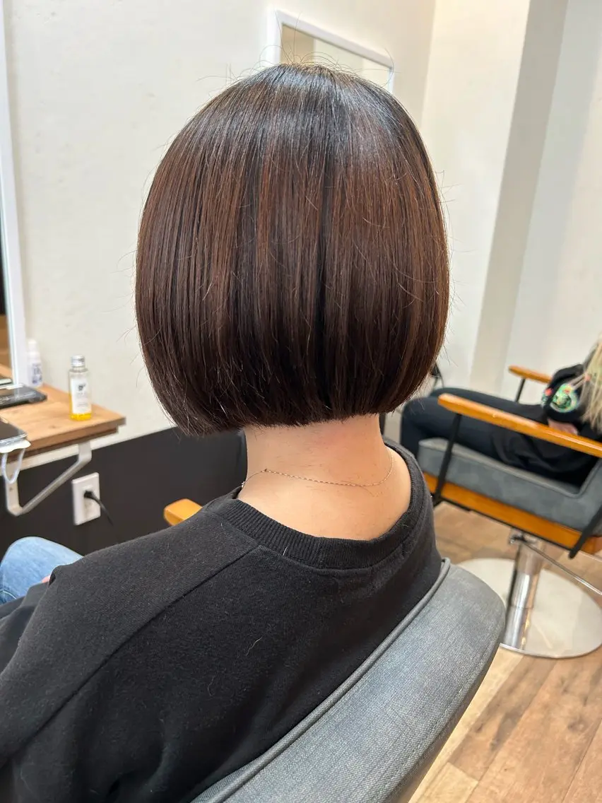 ショート カット トリートメント TELA HAIR 岩槻 高梨のヘアスタイル
