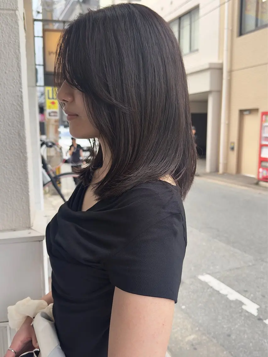 ミディアム カット ヘアカラー kai🐇今泉 Musiiikのヘアスタイル