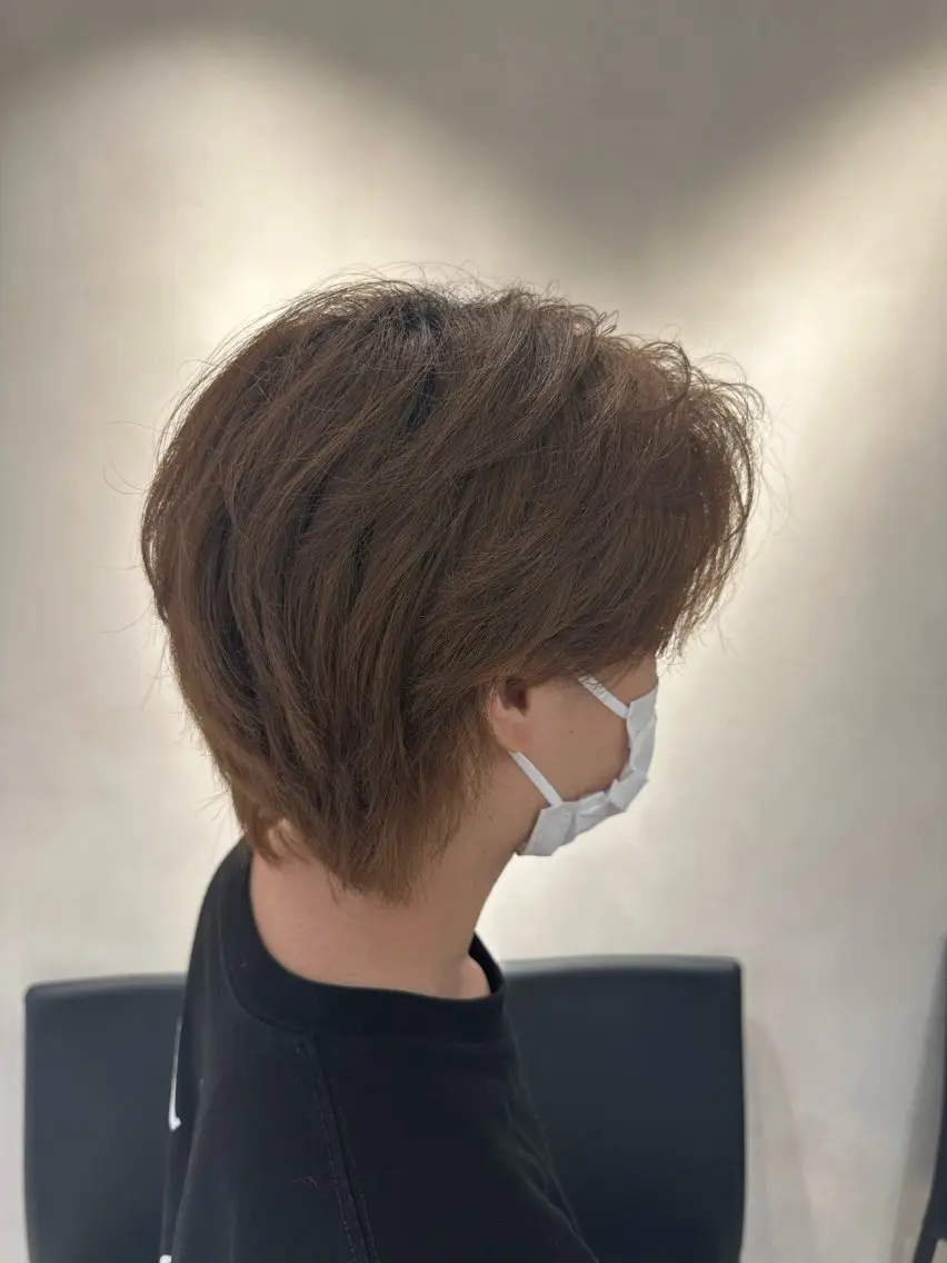 カラー メンズ ブラウンカラー ヘアカラー トリートメント 【パーマの達人】 💎メンズ特化🔥徹のヘアスタイル