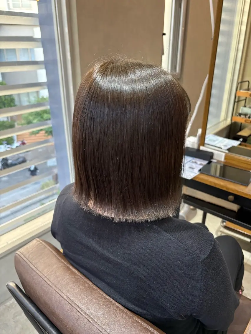 【ボブ限定】カットの写真