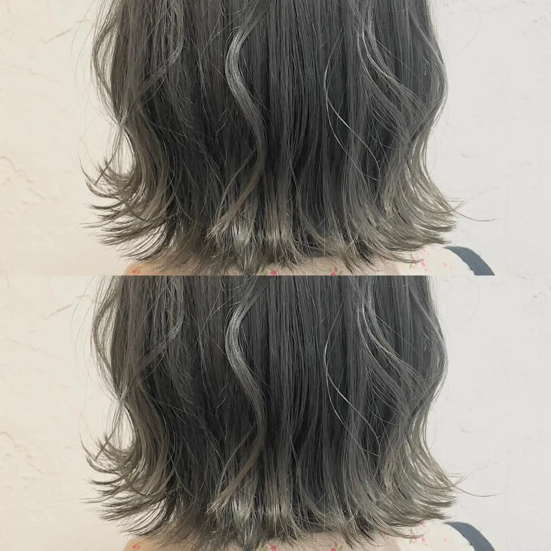 ミディアム カラー 透明感カラー グレージュ tocca八王子 AYAKAのヘアスタイル