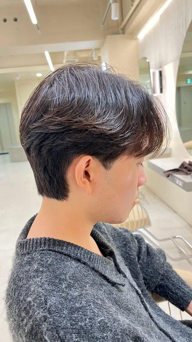 メンズ 横浜/ショート/ レイヤーカットのヘアスタイル
