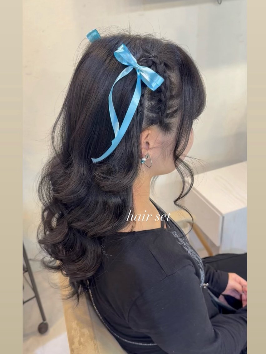 推し活応援ヘアセット🫶🏻︎📣の写真