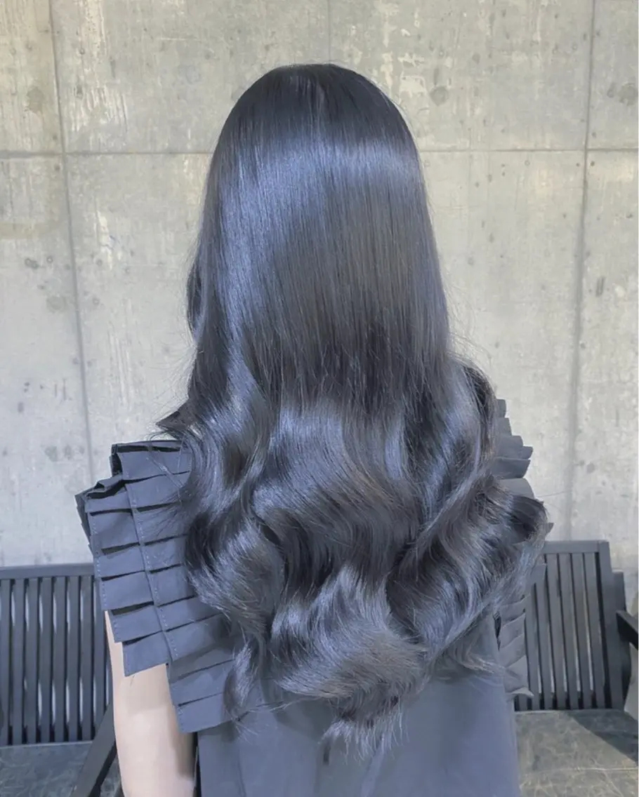 ロング カラー ヘアアレンジ 髪質改善 縮毛矯正 縮毛矯正 トリートメント ヘアセット 🕊️絹髪縮毛矯正✨ トップスタイリスト✨のヘアスタイル