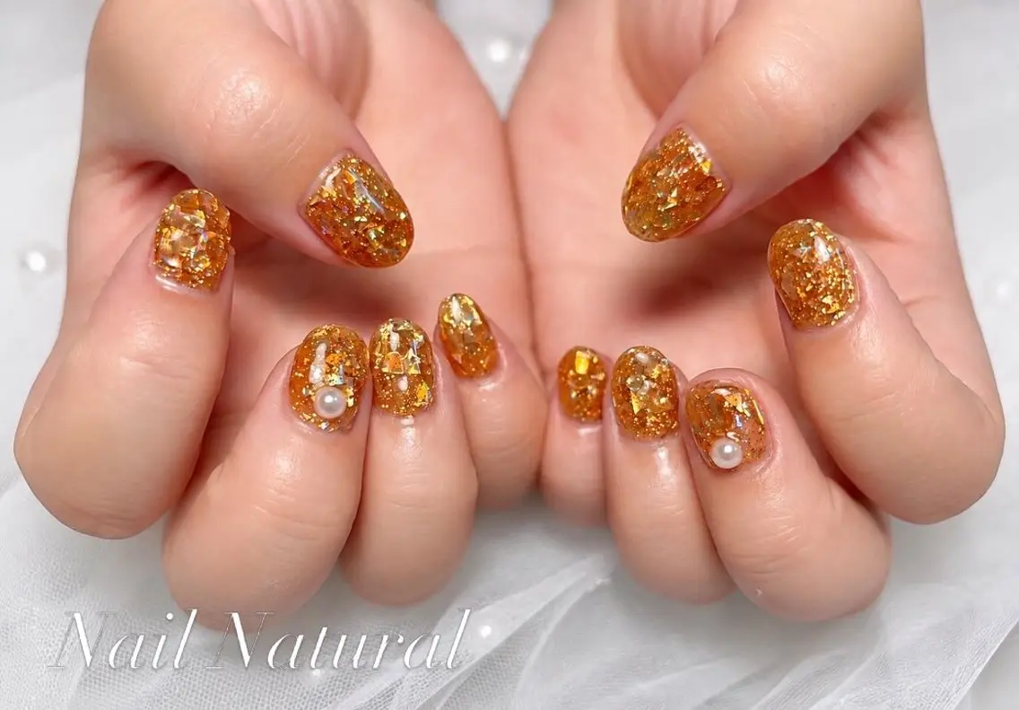 ネイル 持ち込み 夏ネイル ハンドネイル Nail salon Natulalのネイルデザイン