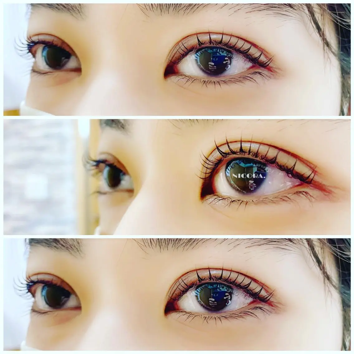 マツエク・マツパ まつげパーマ NICORA. hair+eyeのマツエク・マツパデザイン