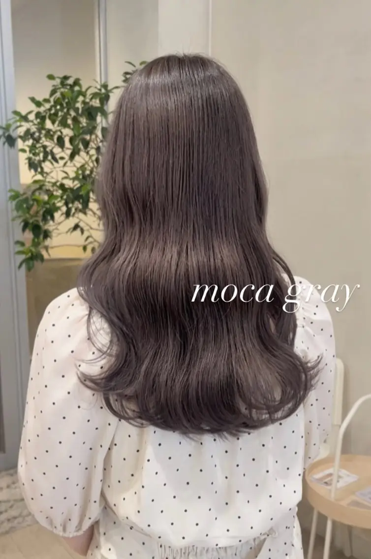 セミロング カラー カット ヘアカラー トリートメント nakahara madokaのヘアスタイル