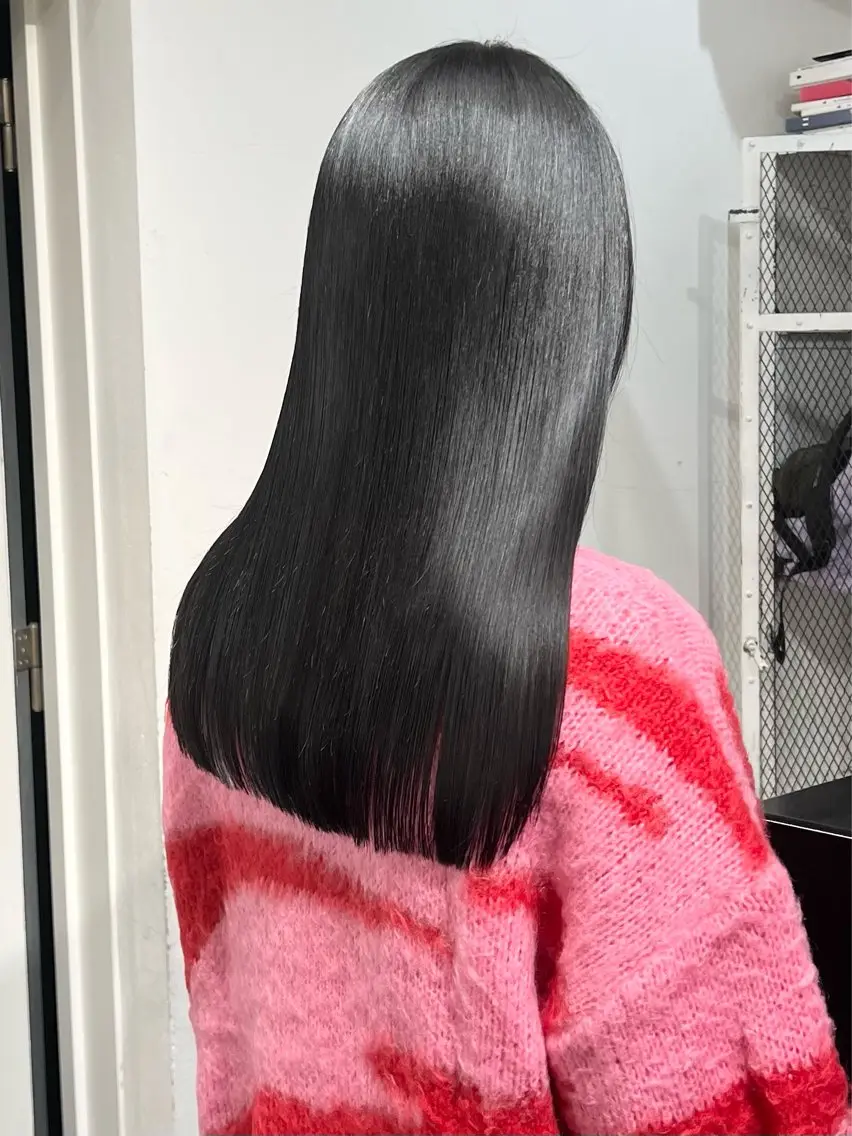 セミロング カラー HARU//原宿🤍 リピート率NO.1のヘアスタイル