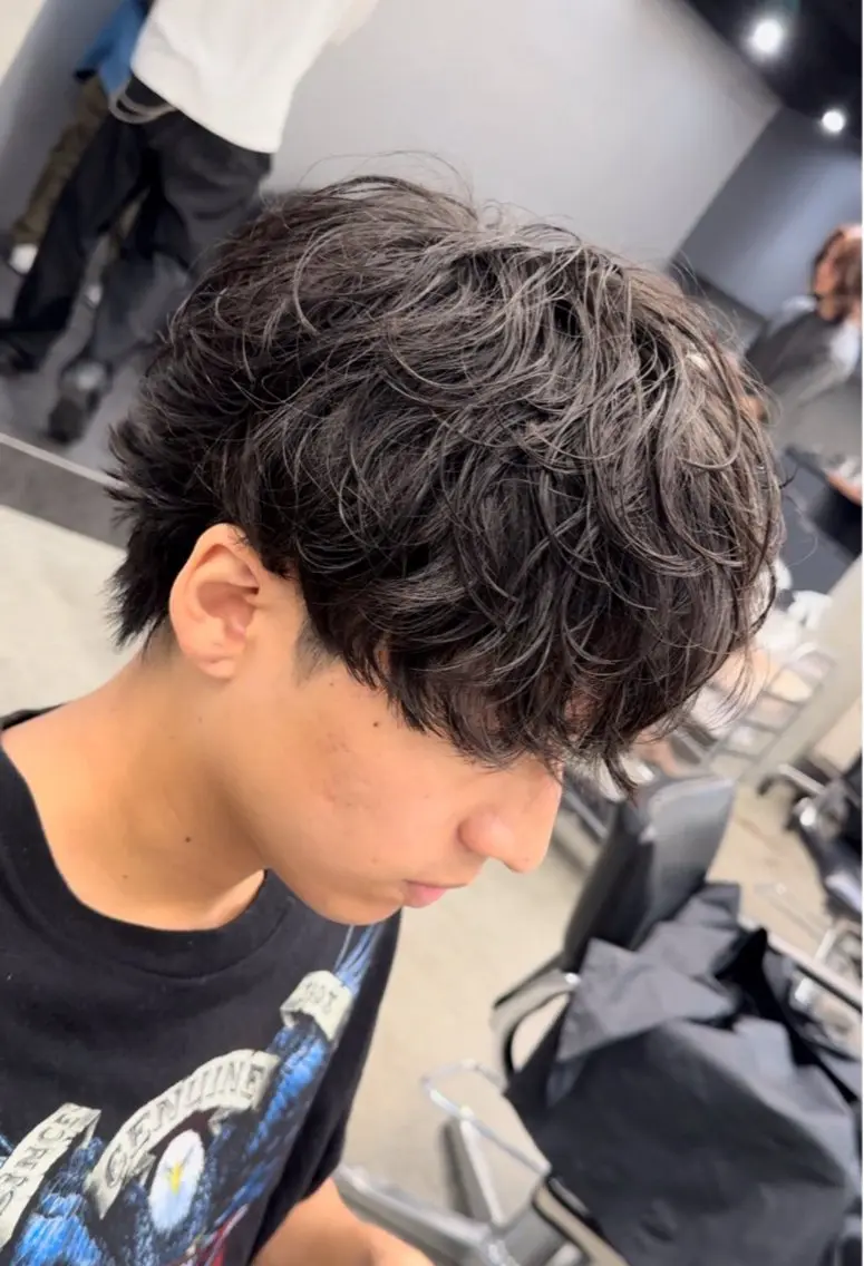 当店スタイリストカット✂️＋シャドウパーマ🌀の写真