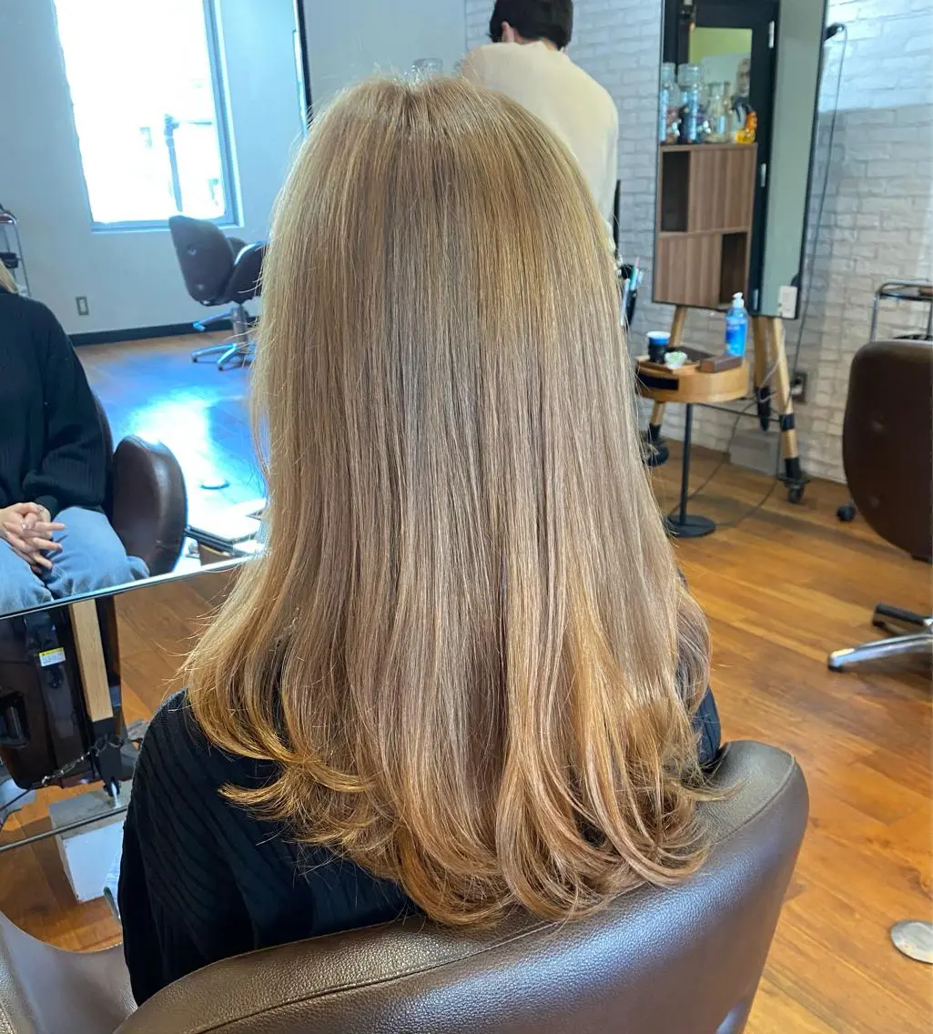 カラー カット マンツーマンサロン 🤍Tanakaのヘアスタイル