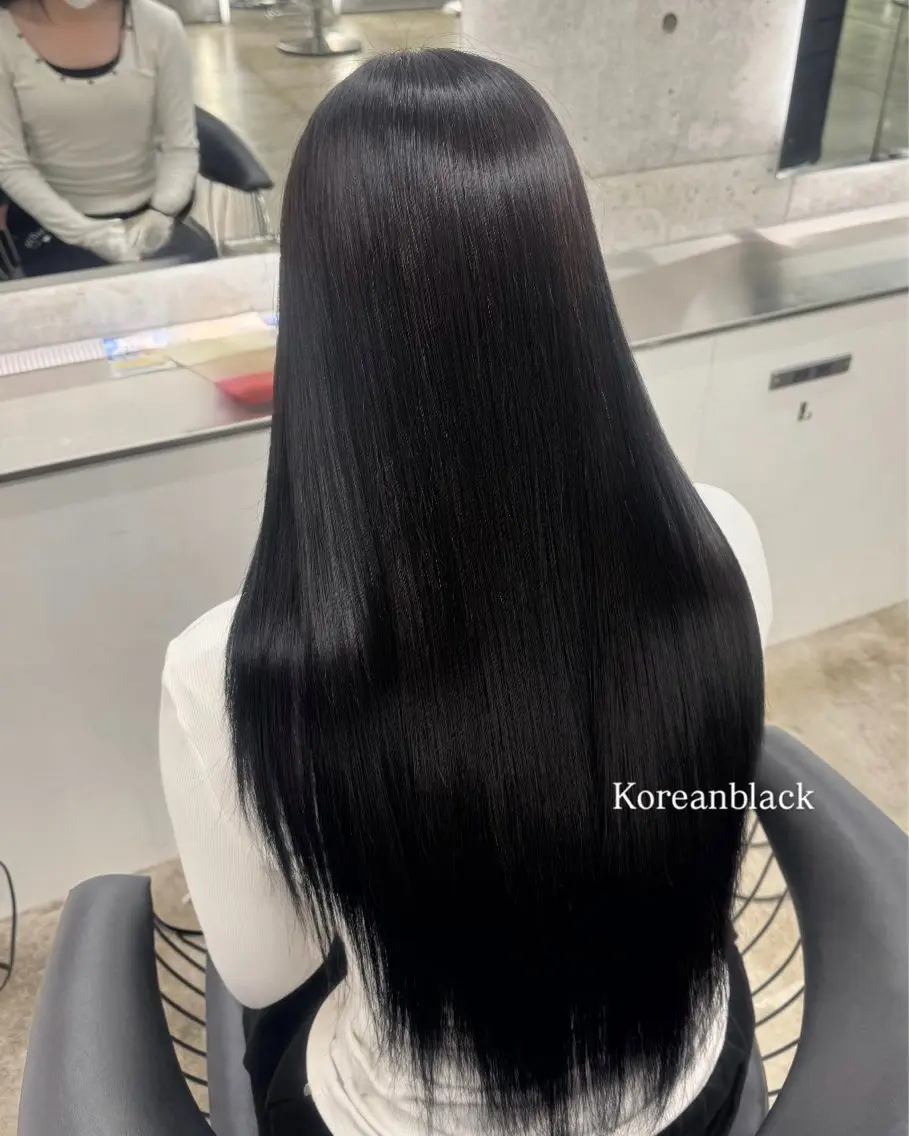 ロング カラー ヘアカラー maho / 韓国風艶カラー🌙のヘアスタイル