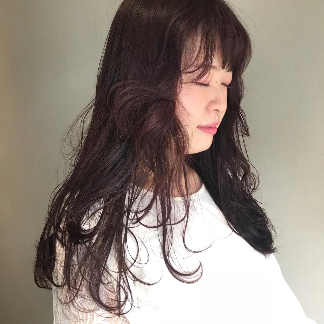 ロング カラー カット ヘアカラー トリートメント レイヤー/ブリーチ HIKARU ♡のヘアスタイル