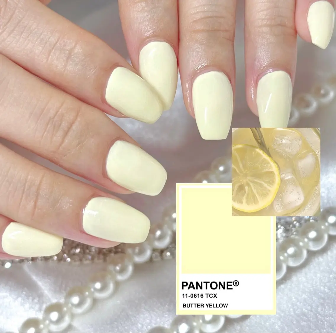 ネイル 黄色 ハンドネイル navi nail_ yuriのネイルデザイン
